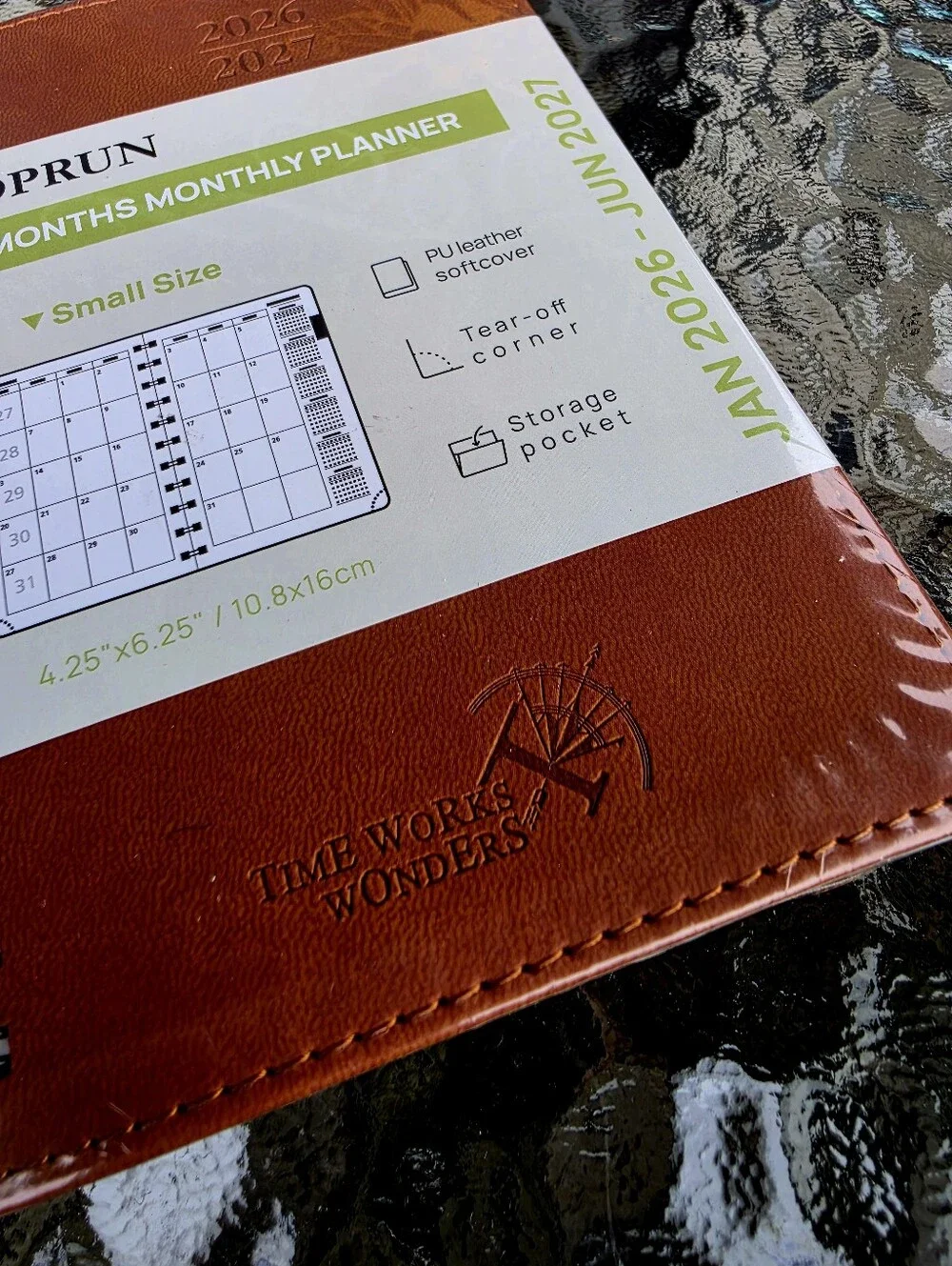POPRUN 2026/2027 18-Month Monthly Planner